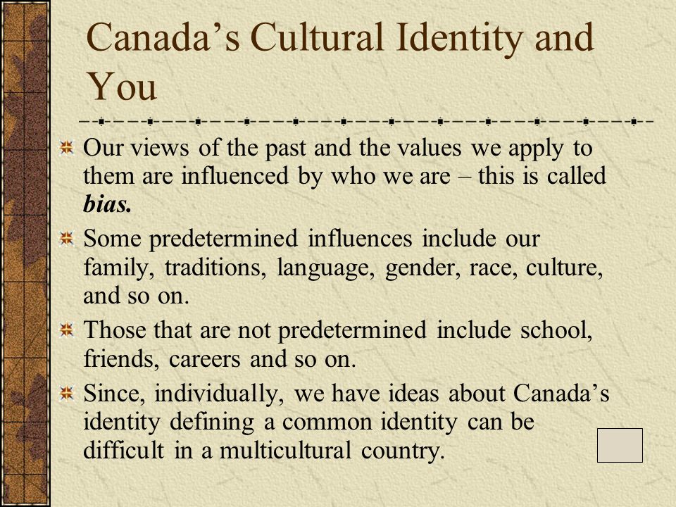 threats to canadian identity